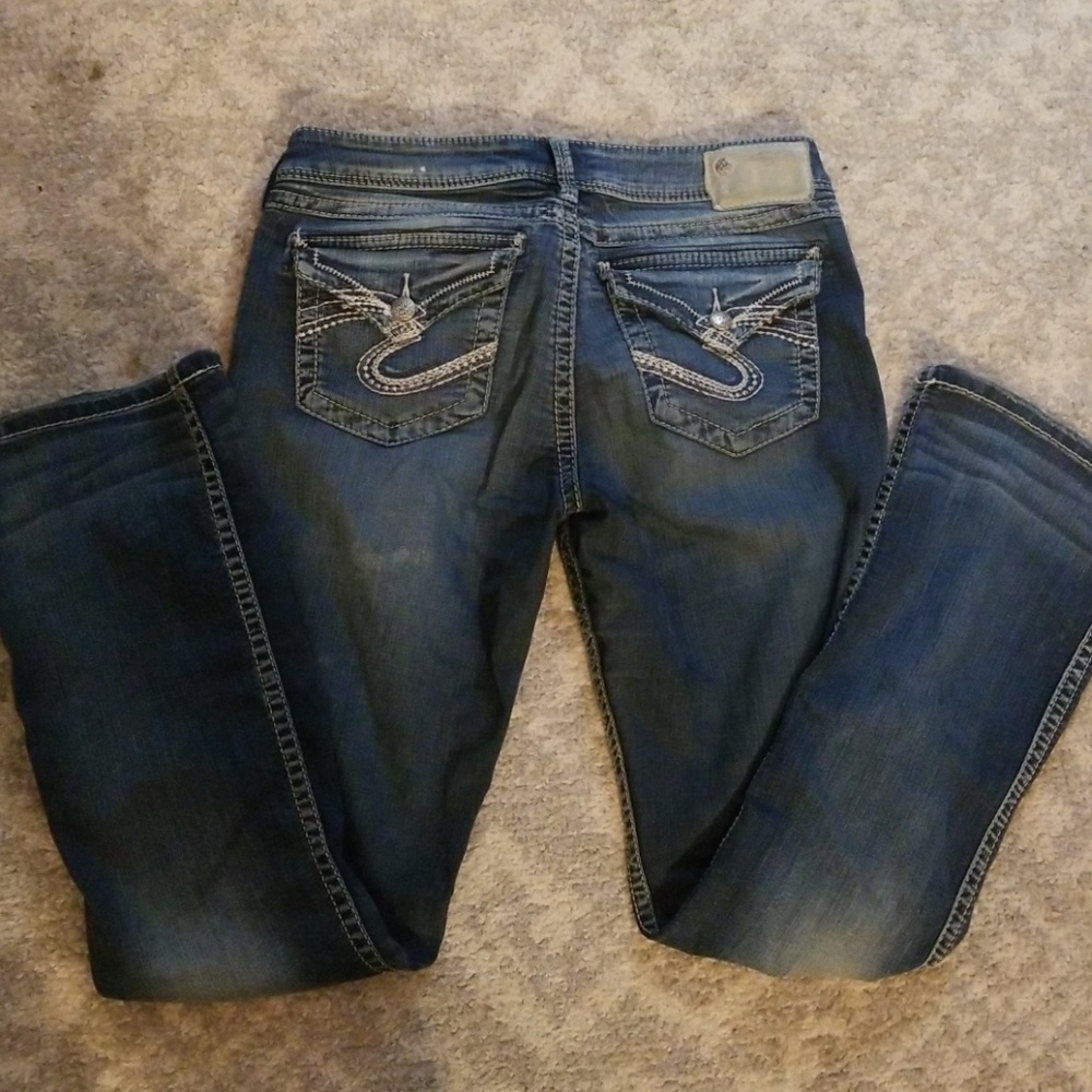 Silver low boot Jean's 29/31